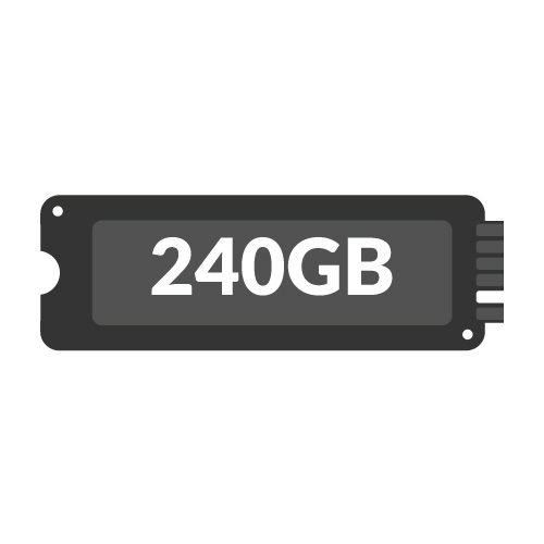 240GB M.2 NVMe SSDs