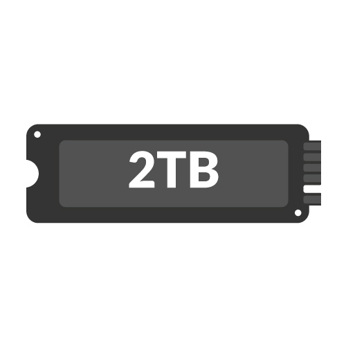 2TB M.2 NVMe SSDs