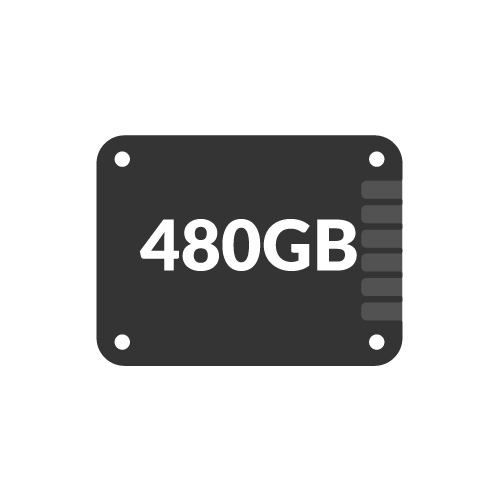 480GB SSDs