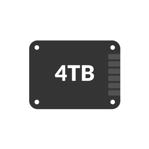 4TB 2.5 Inch SSDs