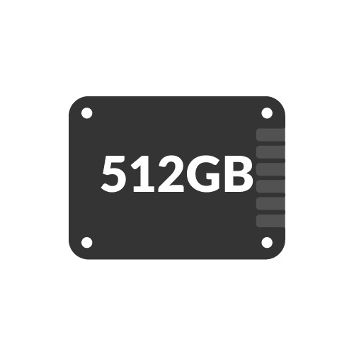 512GB 2.5 Inch SSDs