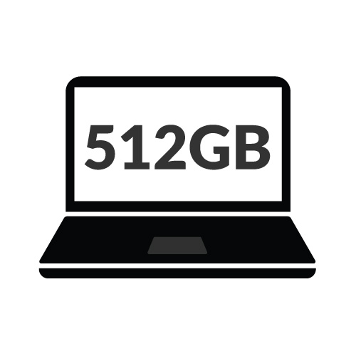 512GB Laptops