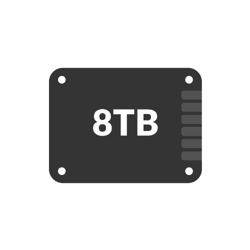 8TB 2.5 Inch SSDs