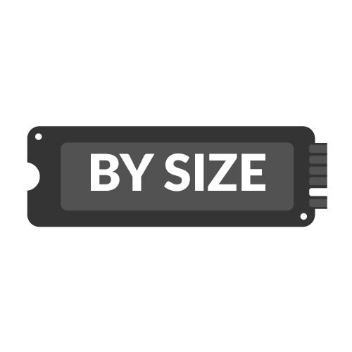 NVMe by Size