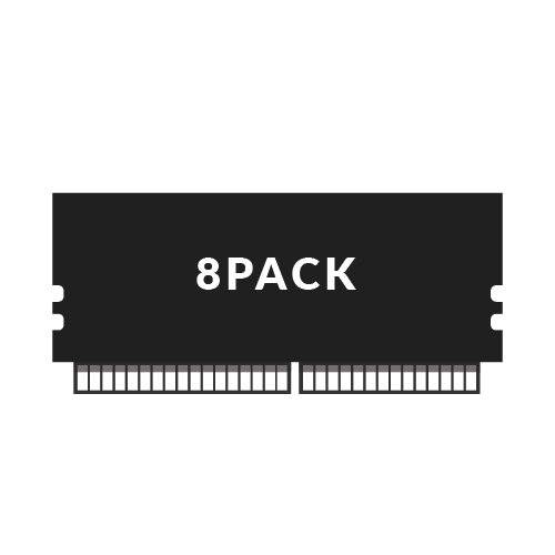 8PACK RAM