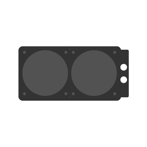 Picture of Dual Fan Radiators