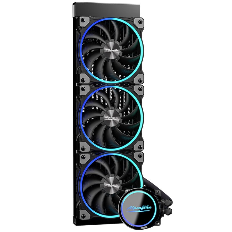 B Grade Alpenfohn Glacier Water 360 ARGB CPU Water Cooler - 360mm