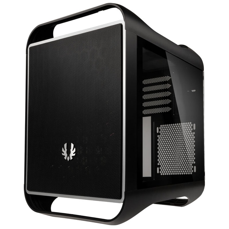 B Grade BitFenix Prodigy M 2022 Micro-ATX Case Tempered Glass - black