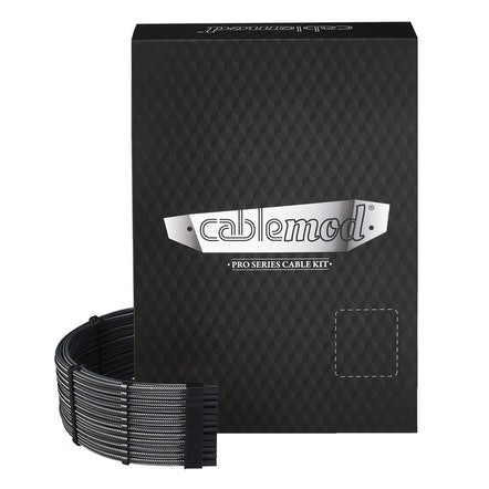 B Grade CableMod PRO ModMesh C-Series RMi & RMx Cable Kit - Carbon (Black Label)