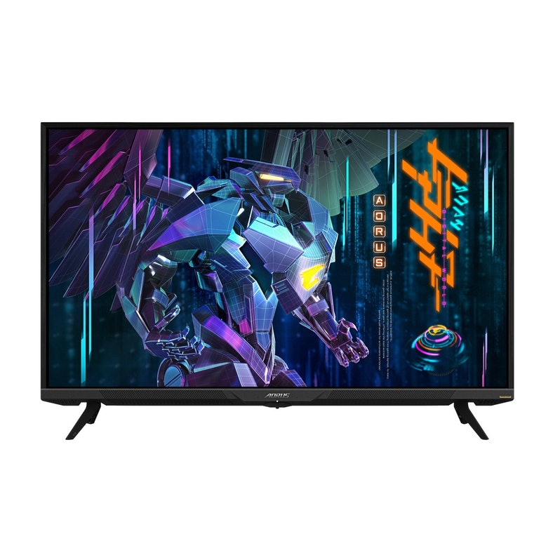 B Grade Gigabyte Aorus 43" FV43U 3840x2160 4K VA Quantum Dot 144Hz 1ms FreeSync Widescreen Gaming Monitor