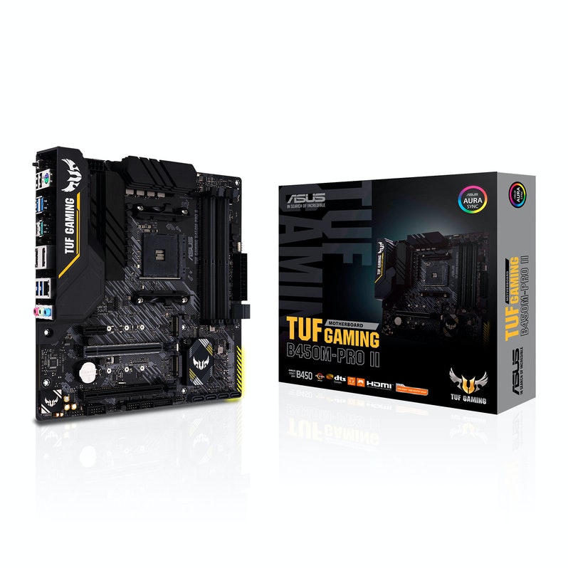 B Grade Asus TUF Gaming B450M-Pro II (Socket AM4) DDR4 Micro ATX Motherboard