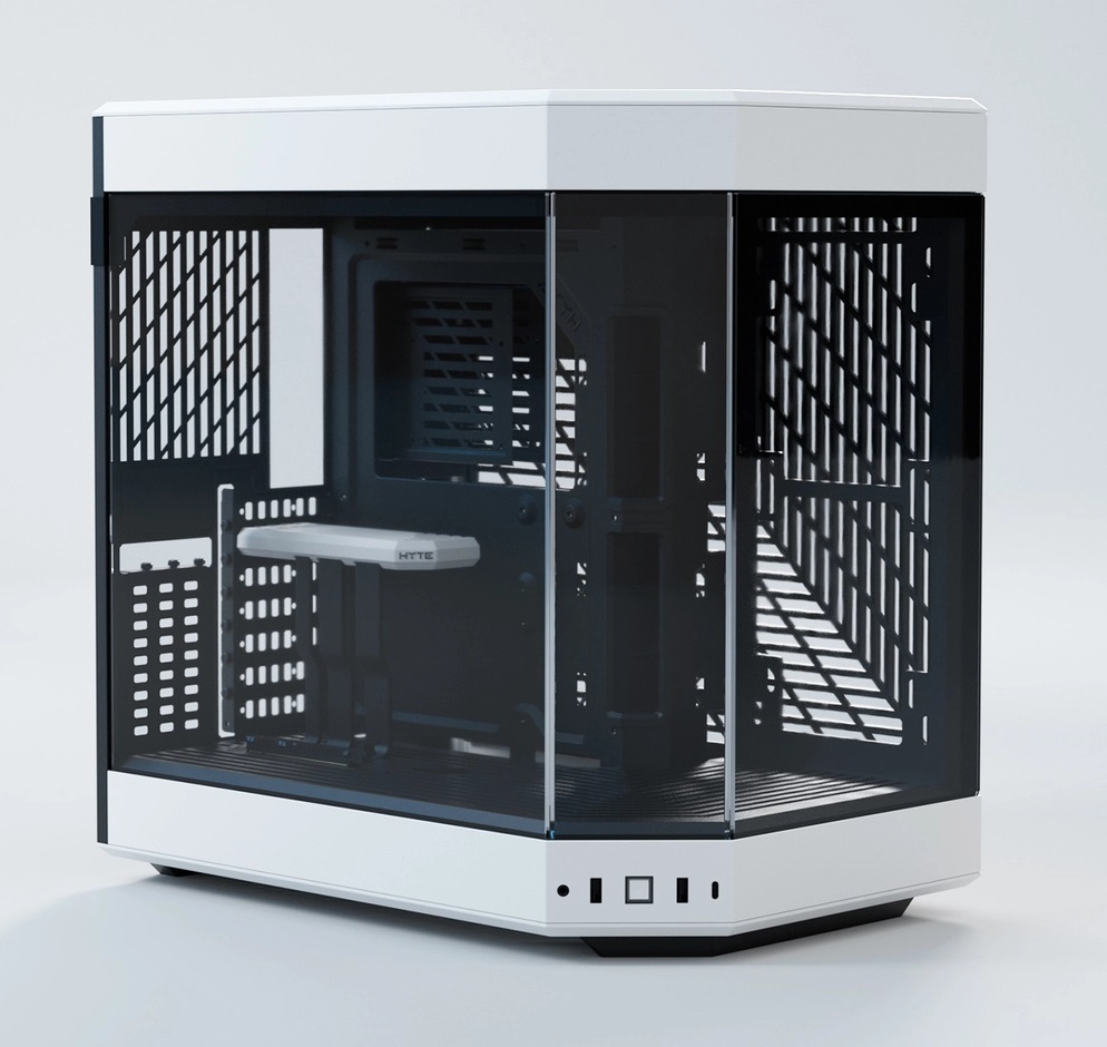 HYTE - B Grade HYTE Y60 Dual Chamber Mid-Tower ATX Case - White
