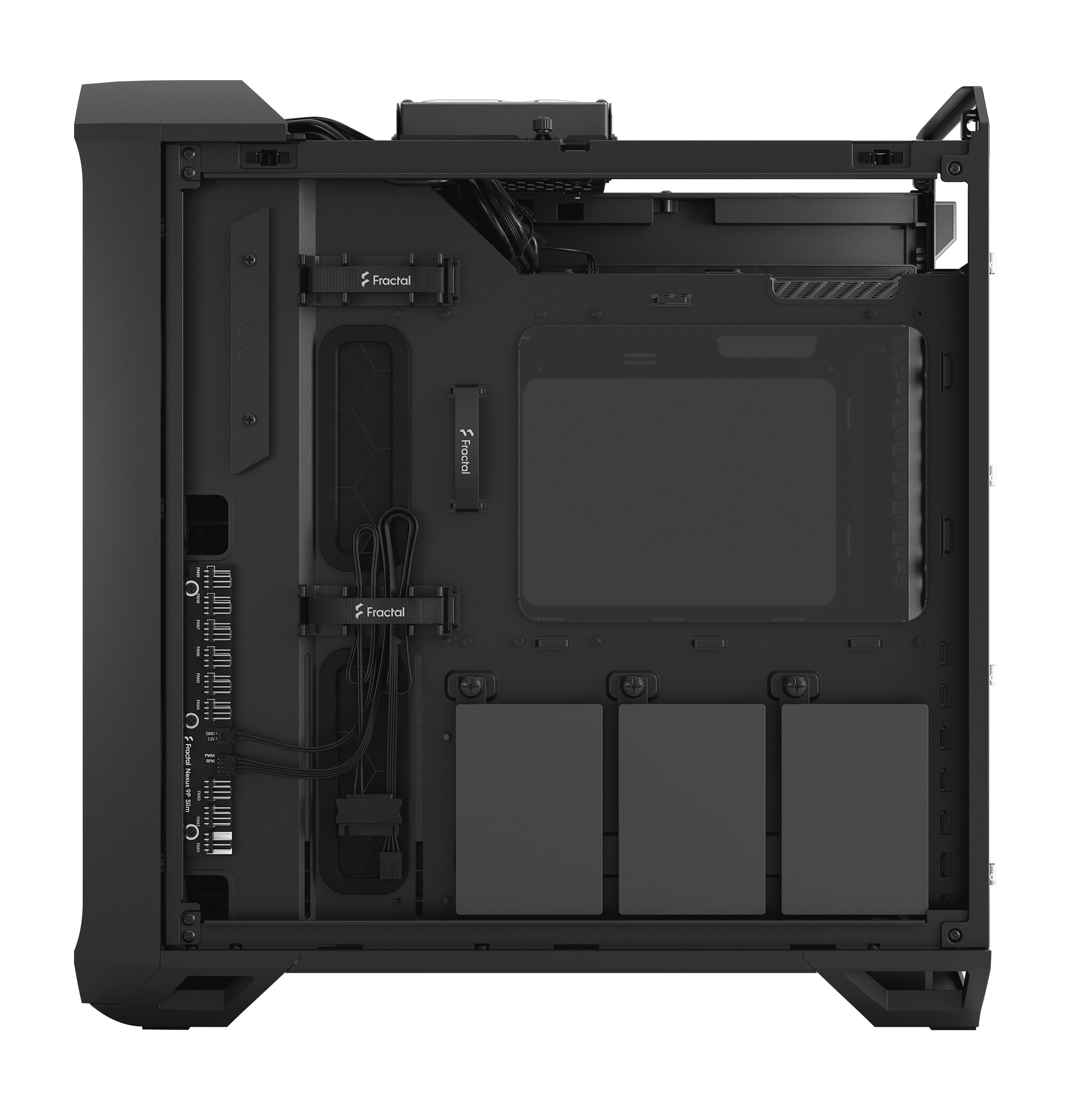 Fractal Design - Fractal Design Torrent Compact Black TG Dark Tint Mid Tower Case