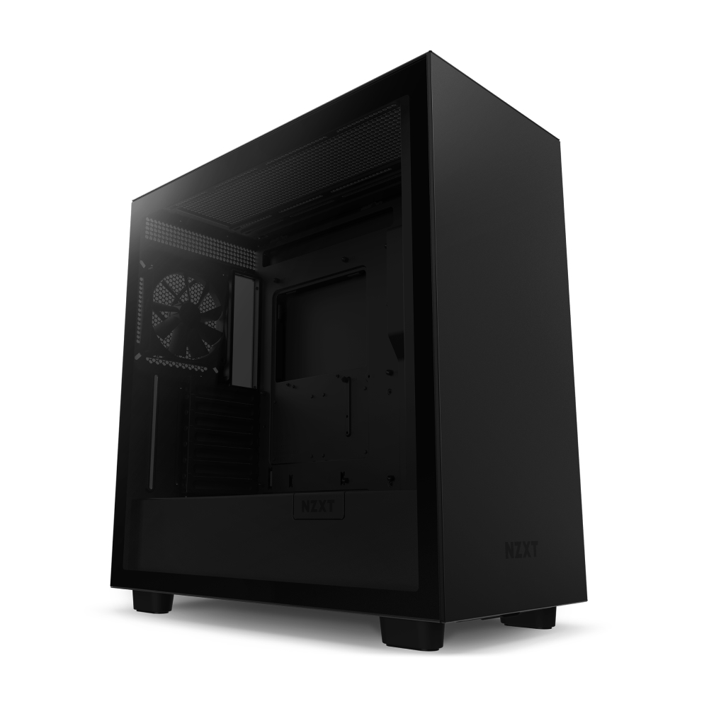 NZXT - NZXT H7 Black Mid Tower Windowed PC Gaming Case
