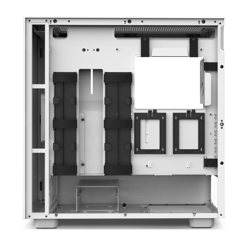 NZXT - NZXT H7 White Mid Tower Windowed PC Gaming Case