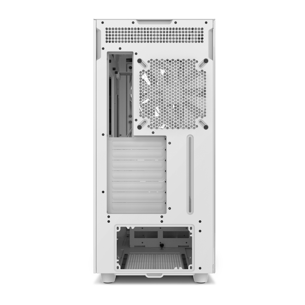 NZXT - NZXT H7 White Black Mid Tower Windowed PC Gaming Case