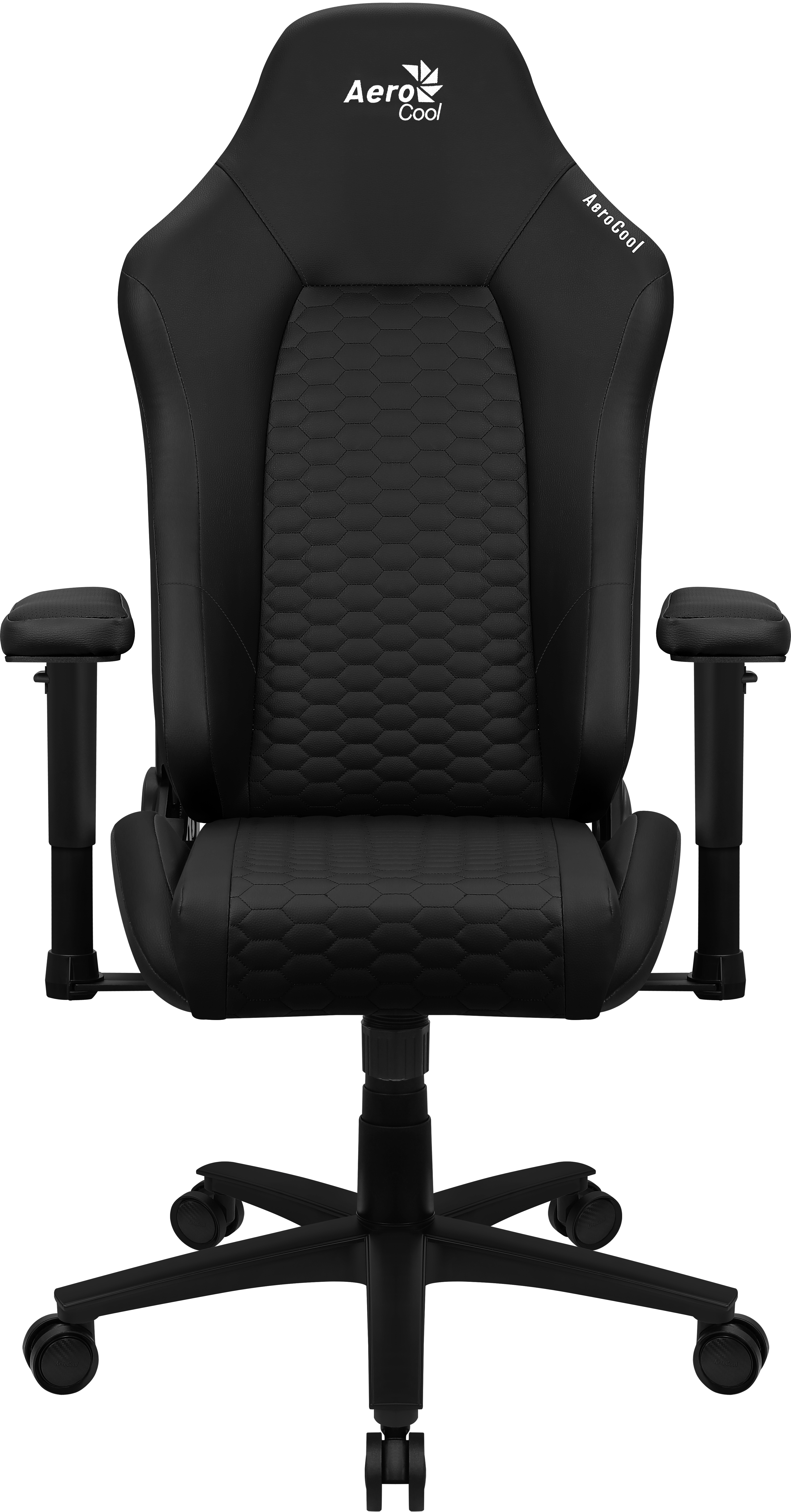 all black chair