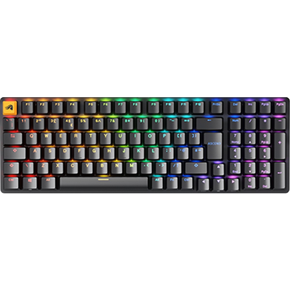 Glorious - B Grade Glorious GMMK 2 96% Mechanical Gaming Keyboard - Fox switch ANSI-US - Black