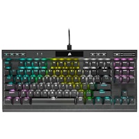 Corsair CORSAIR K70 RGB TKL USB PBT Optical-Mechanical Gaming Keyboard UK (CH-911901A-UK)