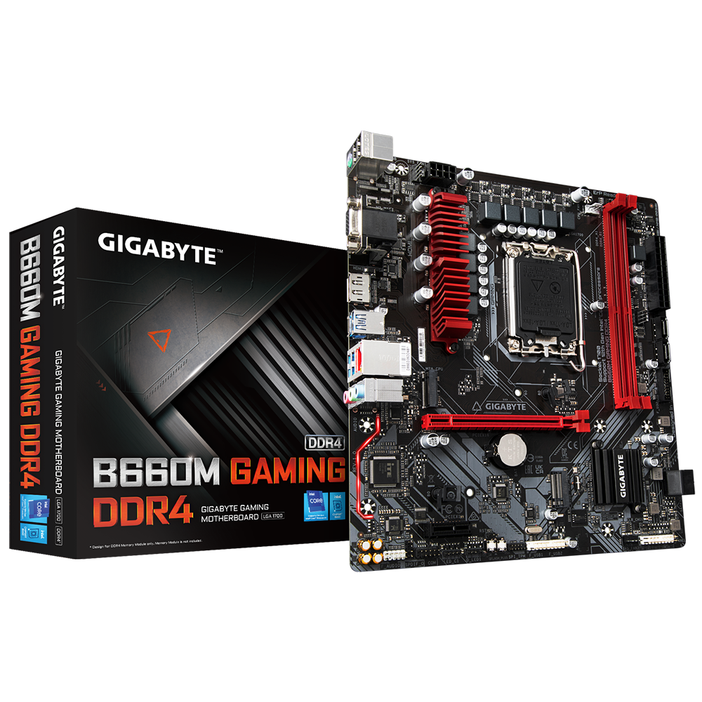 Gigabyte - Gigabyte B660M GAMING - Intel B660 DDR4 Micro ATX Motherboard