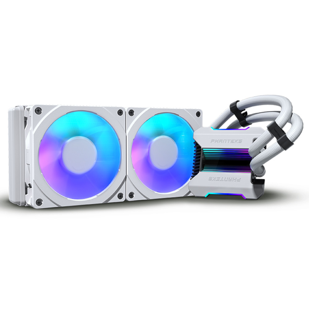 B Grade Phanteks Glacier One 240MPH All In One CPU Water Cooler HALOS D-RGB White -