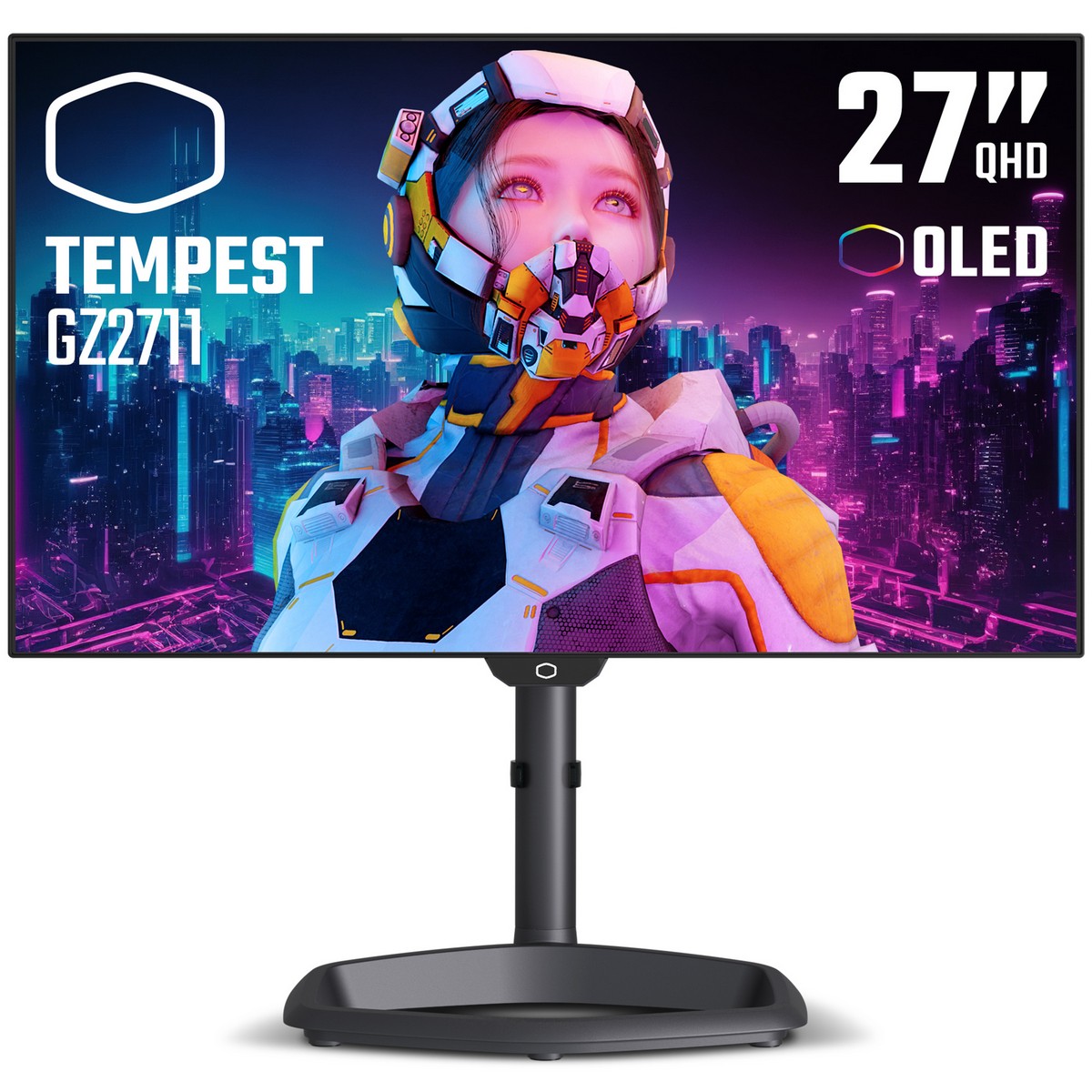B Grade Cooler Master Tempest GZ2711 27" 2560x1440 OLED 240Hz 0.03ms Gaming Monitor