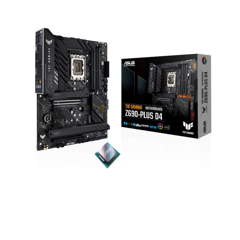 Intel Core i7 12700K - Asus TUF Gaming Z690-Plus D4 Bundle