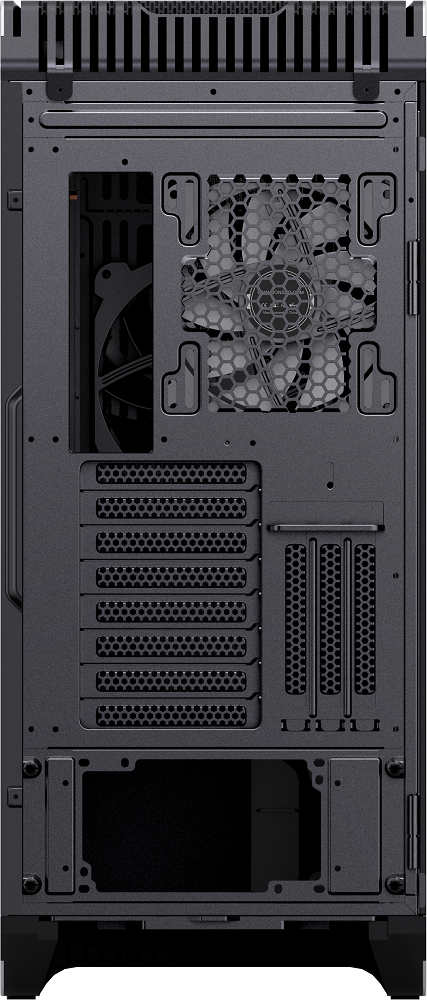 Jonsbo - Jonsbo D500 Aluminium Full Tower PC Case  Silver Tempered Glass