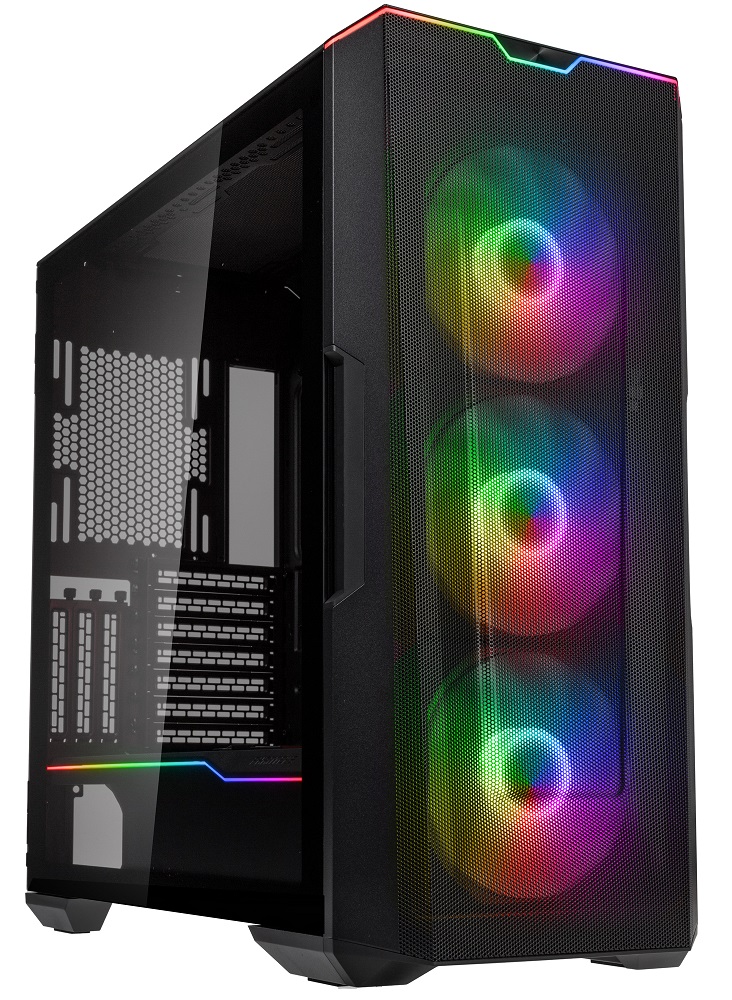 Phanteks - B Grade Phanteks Eclipse G500A D-RGB Mid-tower PC case - Satin Black