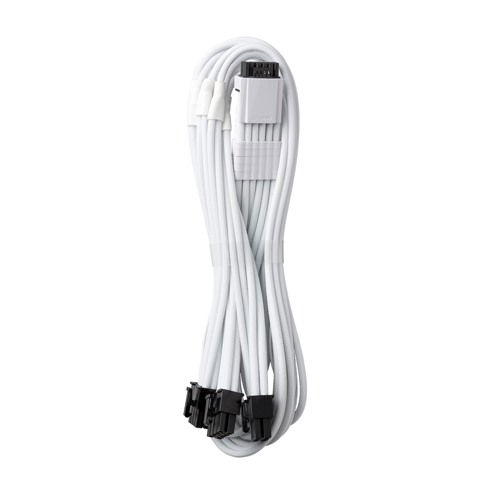 CableMod - CableMod C-Series Pro ModMesh Sleeved 12VHPWR PCI-e Cable for Corsair (Whit