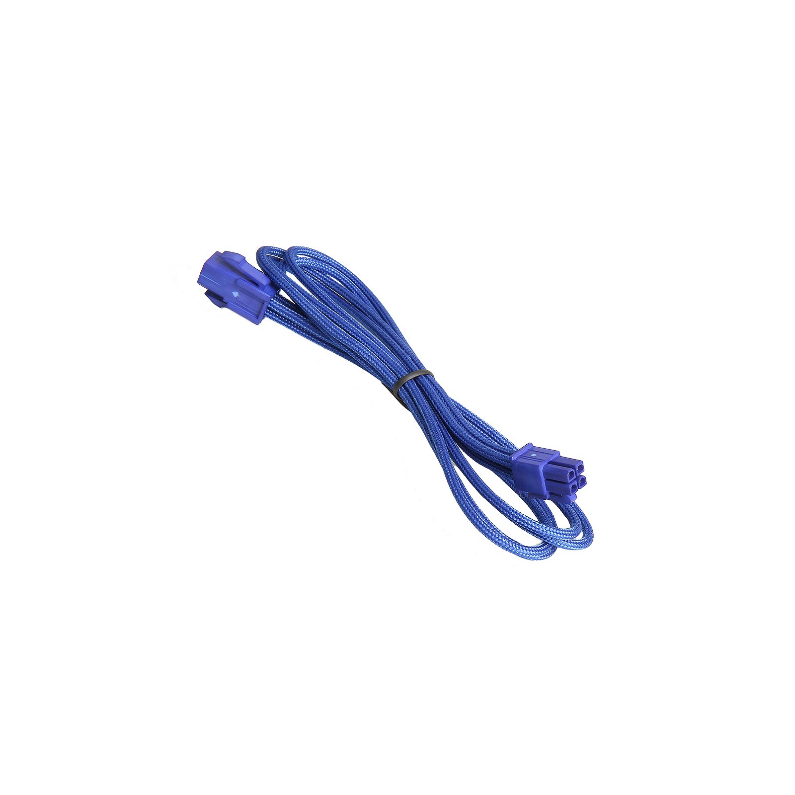 BitFenix 4-Pin ATX12V Extension 45cm - sleeved blue/blue