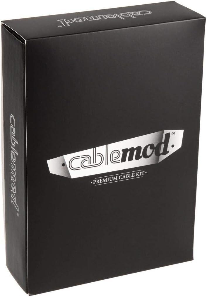 CableMod - CableMod Classic ModMesh C-Series Cable Kit Corsair RMi RMx  RM (Black Labe