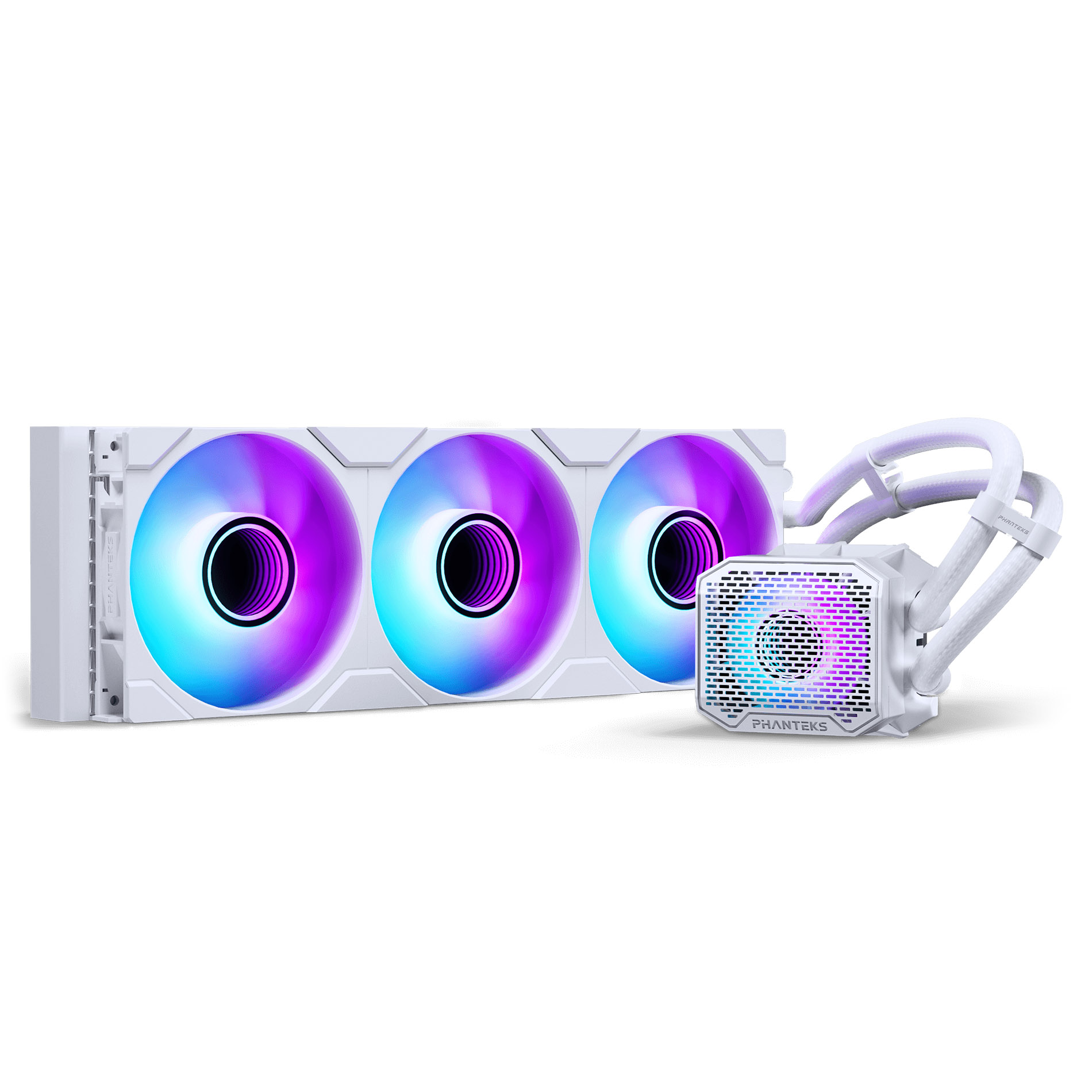 Phanteks Glacier One 360 M25 White RGB All In One CPU Water Cooler - 360mm