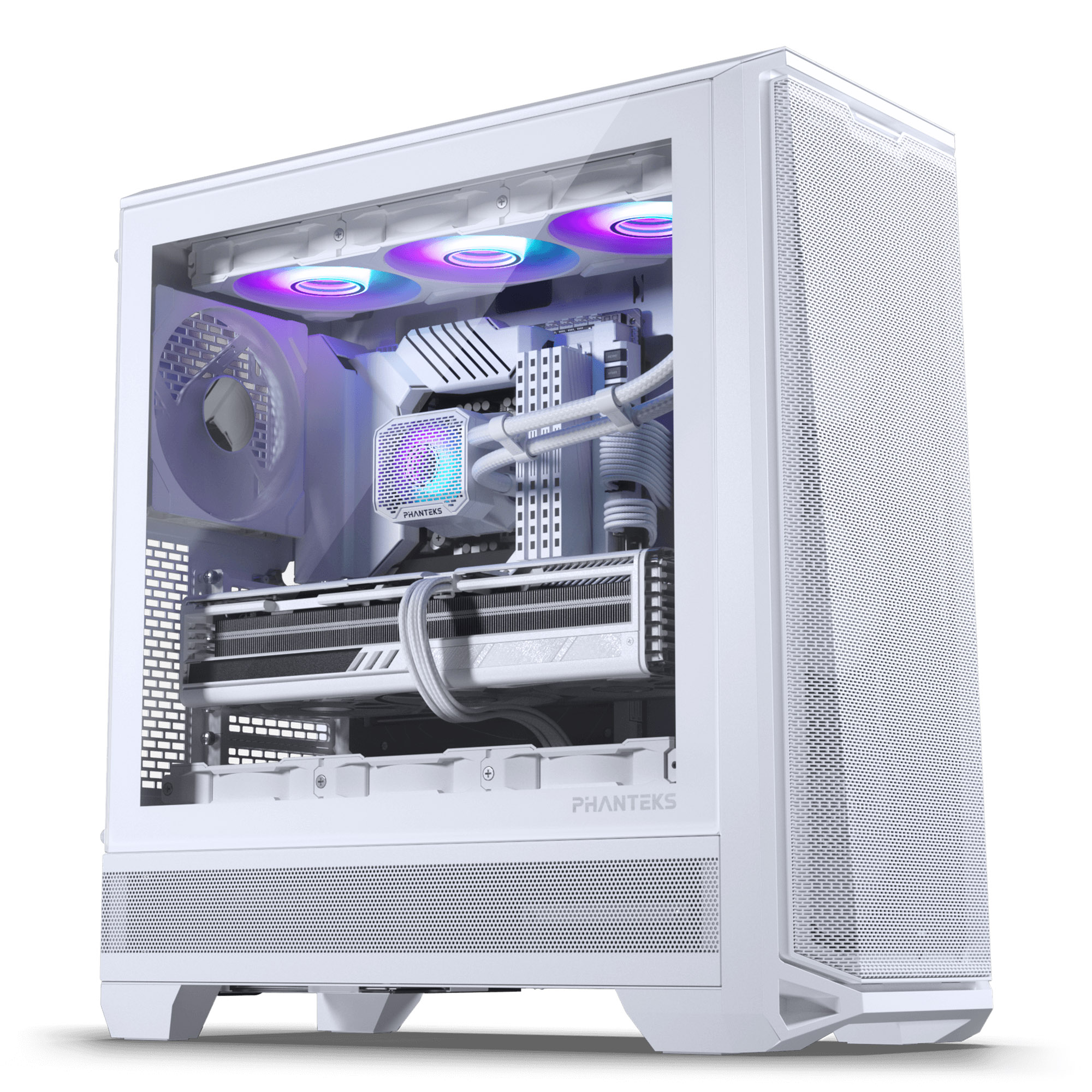 Phanteks - Phanteks Glacier One 360 M25 White RGB All In One CPU Water Cooler - 360mm