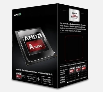 AMD - AMD A10-6700 3.70GHz (Socket FM2) APU Richland Quad Core Processor (AD6700O