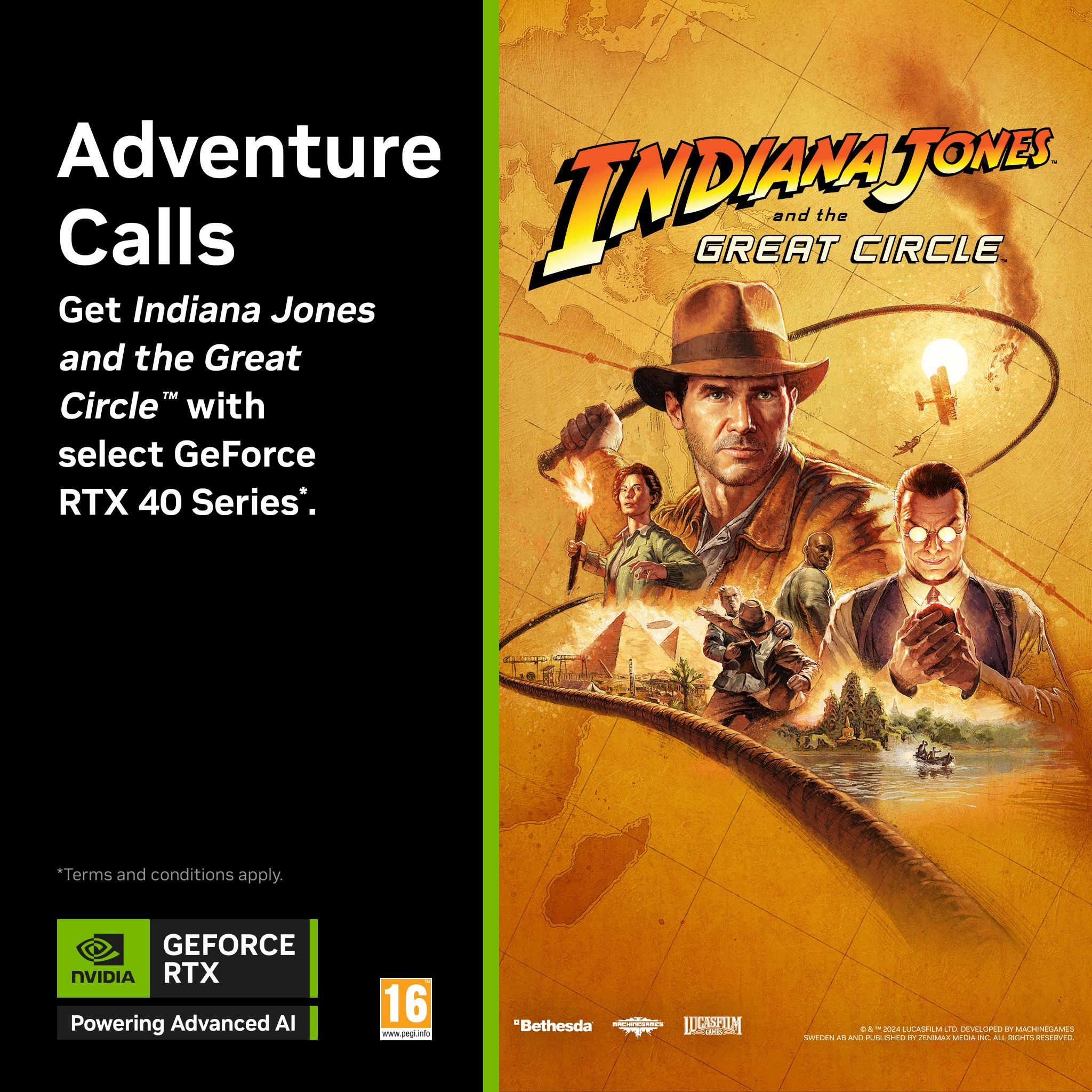 NVIDIA - Indiana Jones and The Great Circle Game Bundle