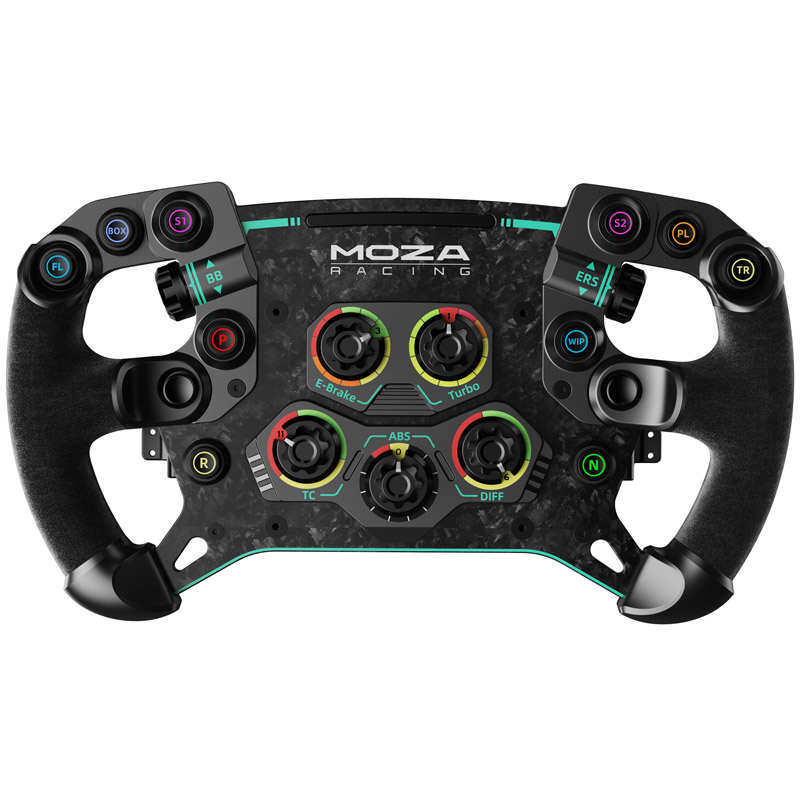 MOZA Racing - MOZA Racing GS GT Formula Wheel with Carbon Fibre Frame and Shifters