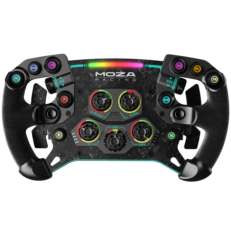 MOZA Racing - MOZA Racing GS GT Formula Wheel with Carbon Fibre Frame and Shifters
