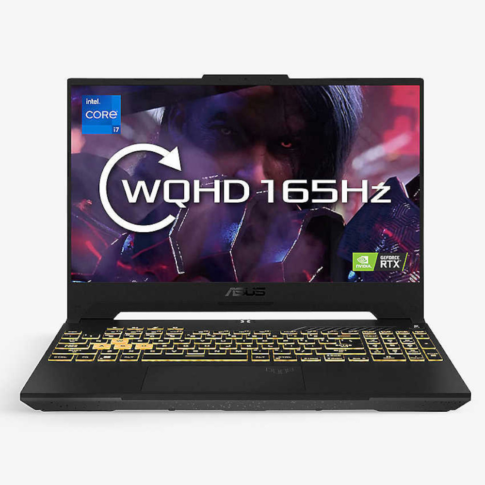 B Grade ASUS TUF Gaming F15 NVIDIA RTX 3070, 16GB, 15.6" WQHD 165Hz, Intel i7-12700H Gaming Laptop