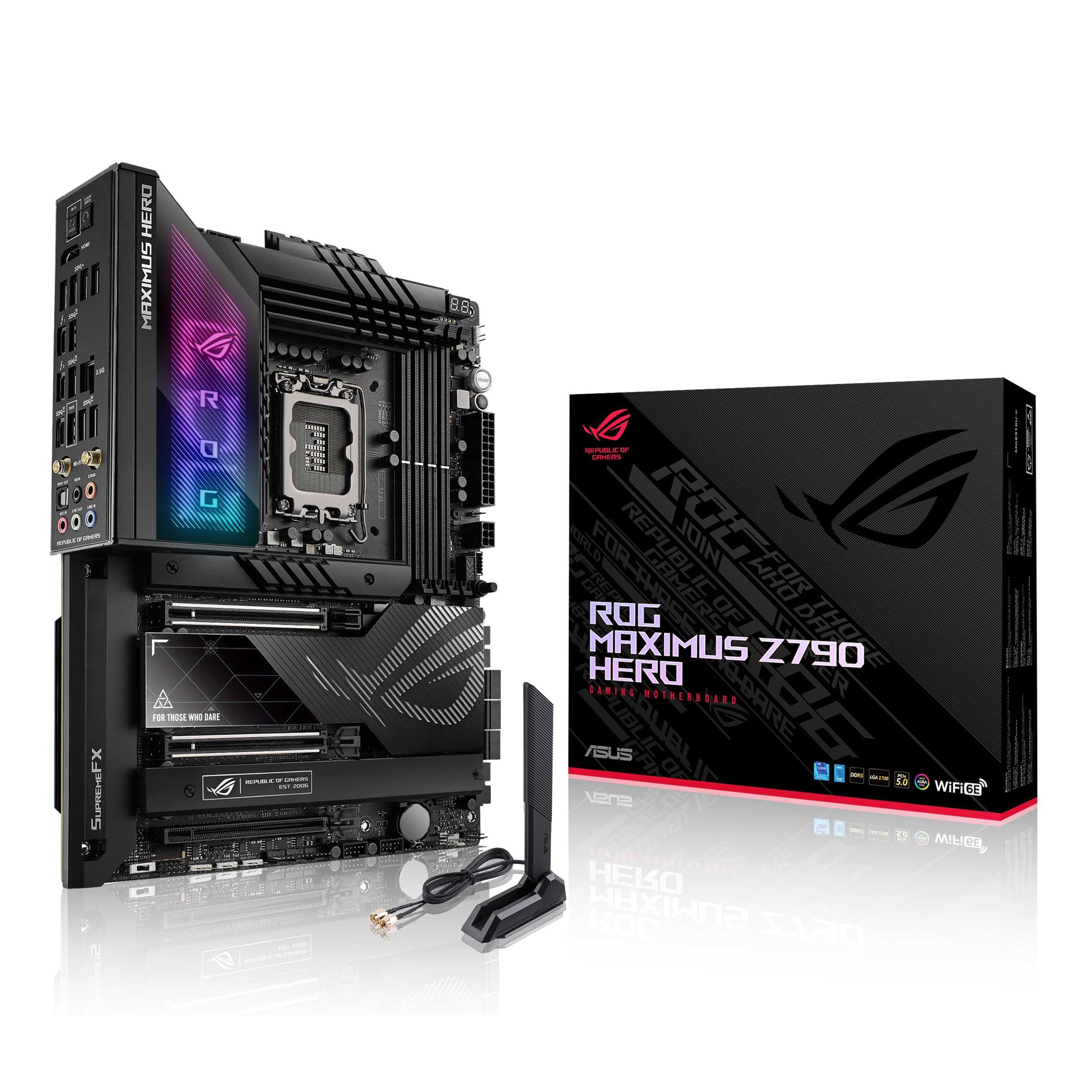 Asus - B Grade Asus ROG Maximus Z790 Hero (LGA 1700) DDR5 ATX Motherboard