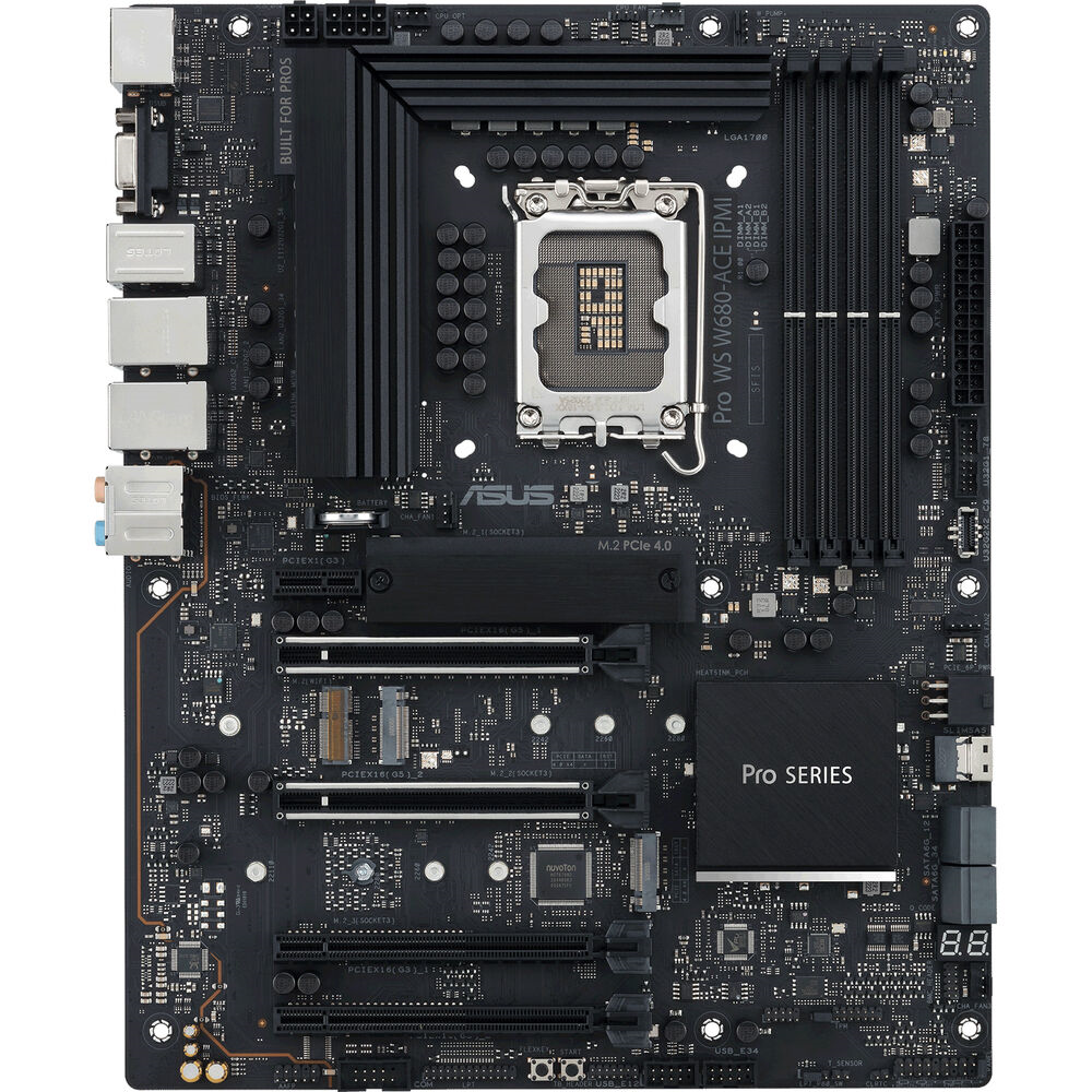 Asus - Asus PRO WS W680-ACE IPMI (LGA 1700) DDR5 ATX Motherboard