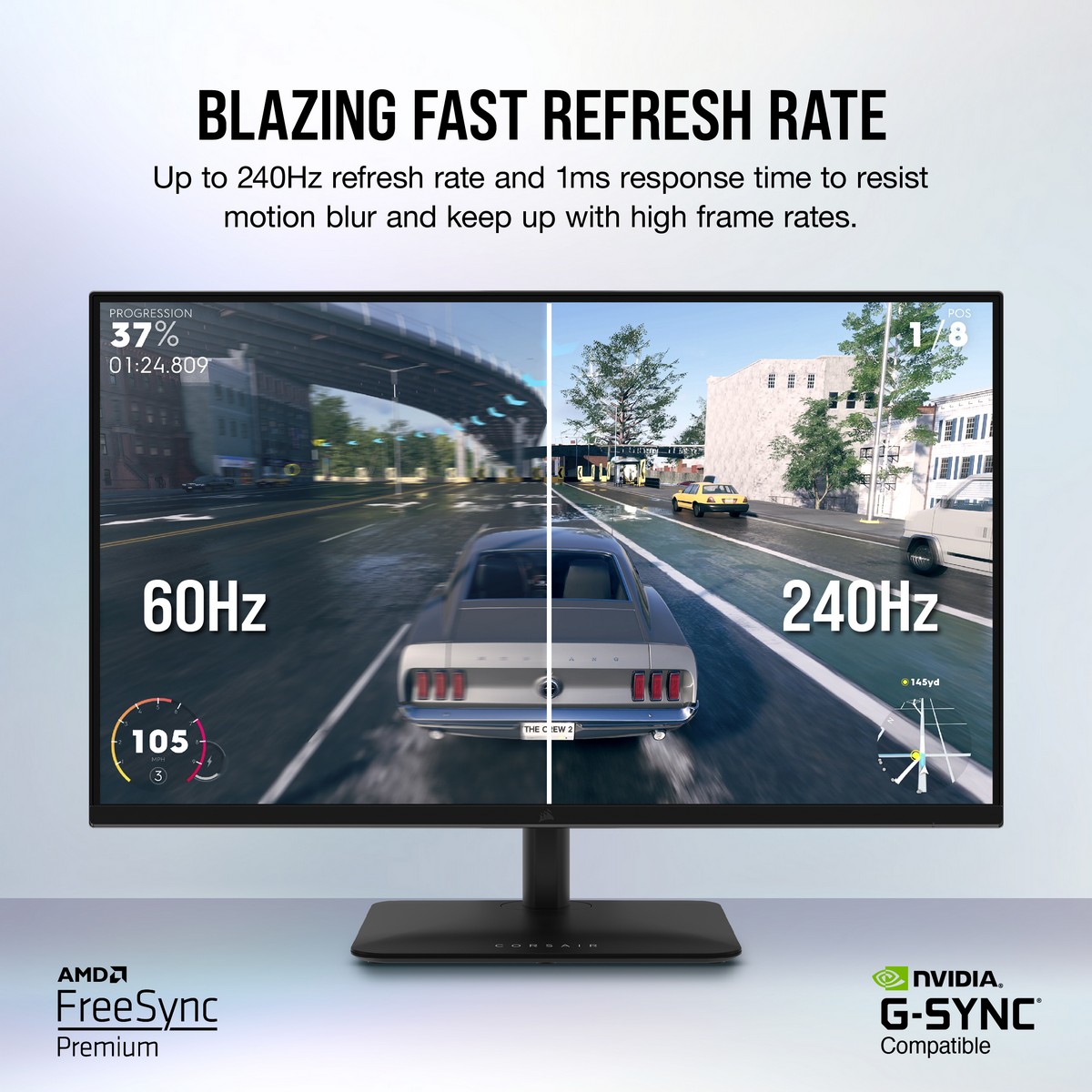 monitor with 240hz refresh rate