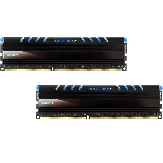 Avexir - Avexir Core Blue Series 8GB (2x4GB) DDR3 PC3-12800C9 1600MHz Dual Channel M