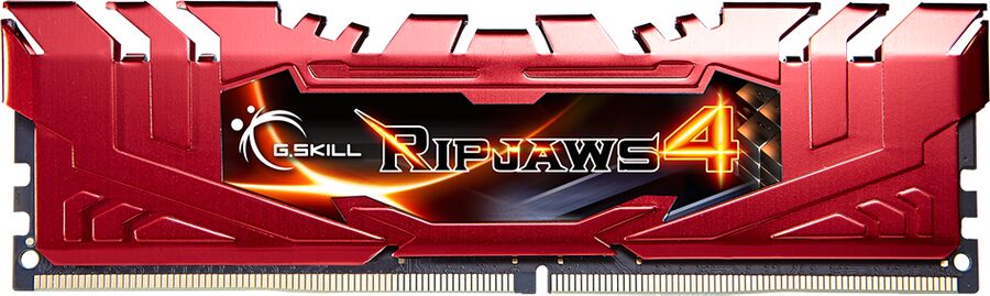 G.Skill Ripjaws 4 16GB (4x4GB) DDR4 PC4-19200C15 2400MHz Quad Channel Kit -