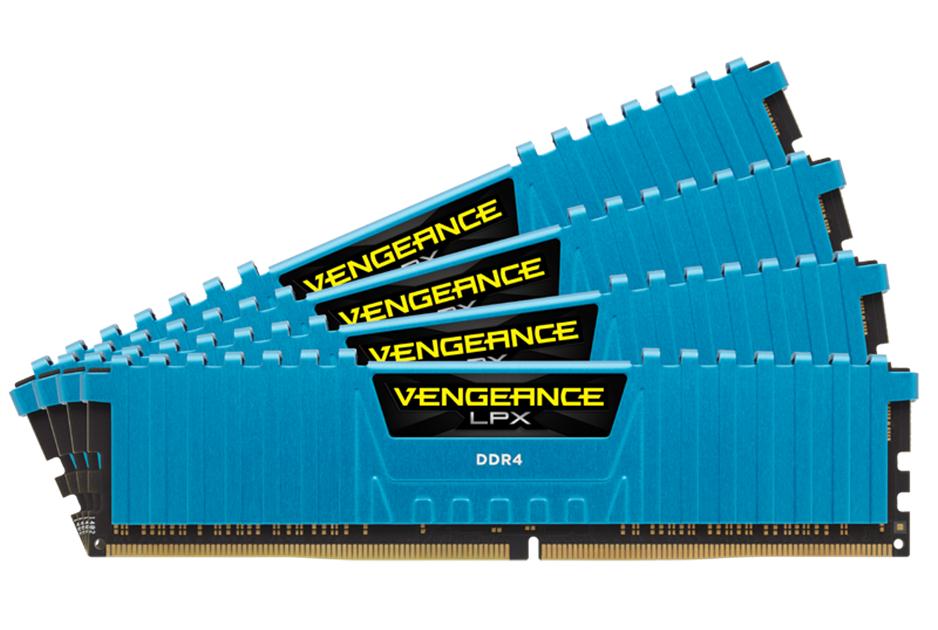 Corsair Vengeance 16GB (4x4GB) DDR4 PC4-23000C16 2800MHz Quad Channel Kit -
