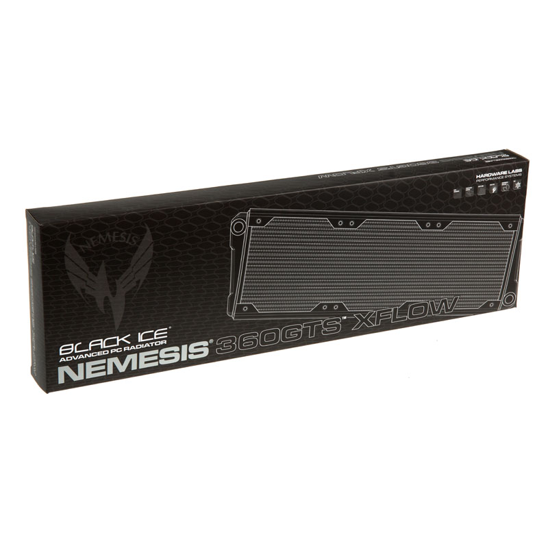 Hardware - Hardware Labs Black Ice Nemesis Radiator GTS 360 XFlow - Black