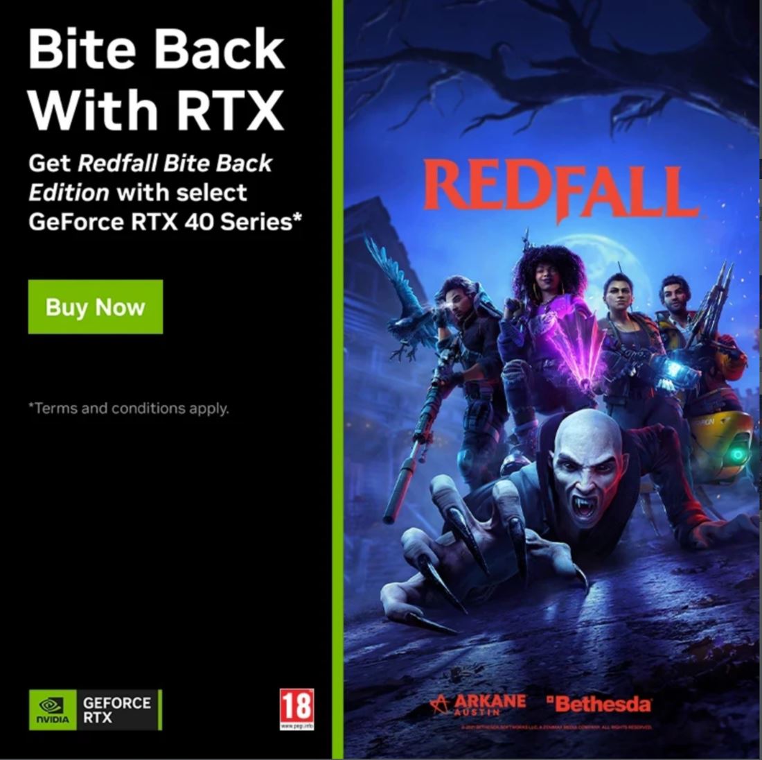 Nvidia - Nvidia Bite Back Promotion - Redfall Bite Back Edition Bundle