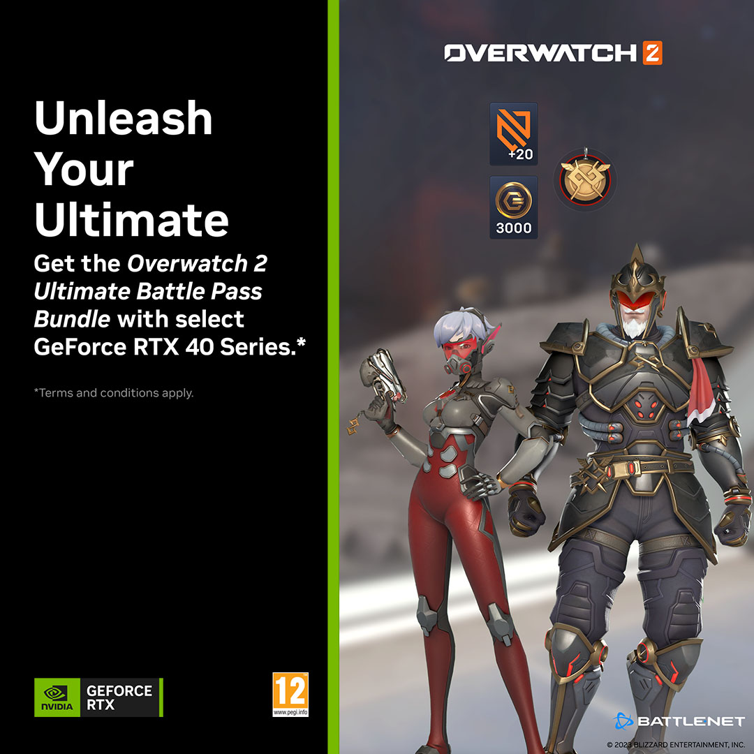 Nvidia - Nvidia Unleash Your Ultimate - Overwatch 2 Ultimate Battlepass