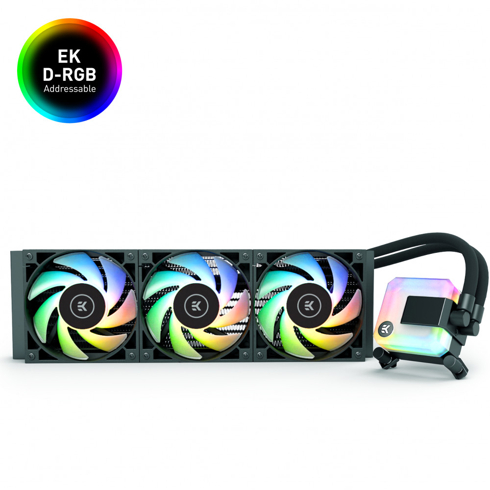 EK Water Blocks EK-AIO 360 D-RGB All In One CPU Water Cooler - 360mm