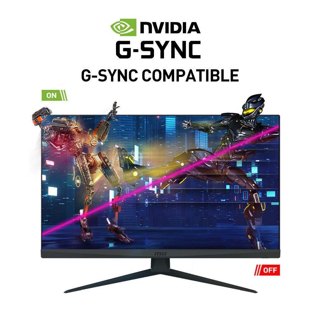 MSI 27 FHD IPS Nvidia G-Sync Gaming Monitor Optix G273